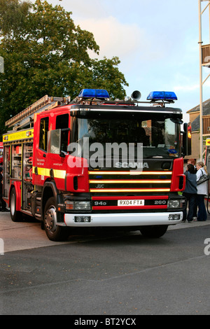 Dorset Fire and Rescue Service, Station and HQ, Poundbury Fire engine ...