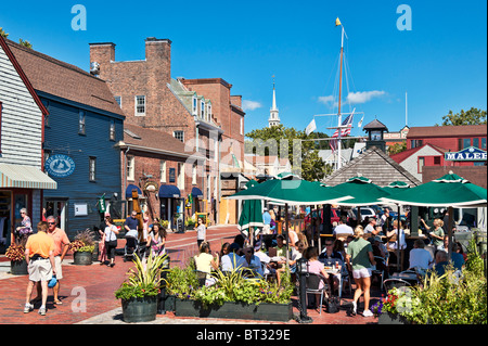 Bowen's Wharf, Newport, Rhode Island, USA Stock Photo