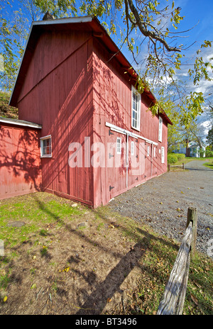 Red Barn of New Jersey Stock Photo