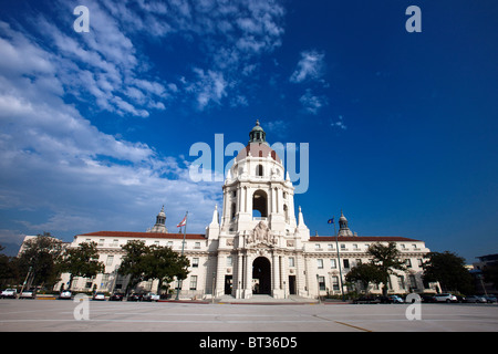 Exterior view of Pasadena City Hall, Pasadena, California, United States of America Stock Photo