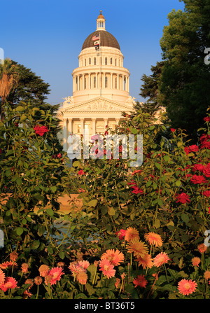 The California State Capitol in Sacramento, California Stock Photo