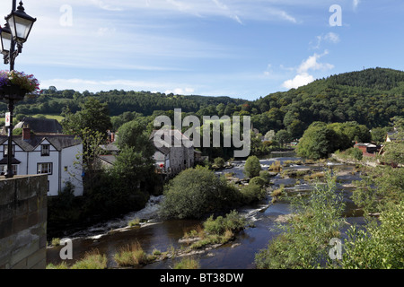 One of (54) images in this set related to Llangollen in Wale. please enjoy images from Sty Collen's Church, Llangollen Stn, Corm Mill and more. Stock Photo