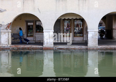 Chioggia, Vena canal, lagoon, Venice, Italy Stock Photo