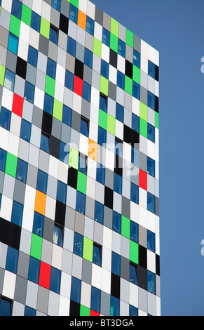 The 'Casa Confetti' student accommodation building at De Uithof, University of Utrecht, Netherlands Stock Photo