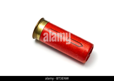 shotgun bullet isolated on white background Stock Photo