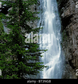 Shinok Waterfall. The Altai Mountains, Siberia, Russia Stock Photo