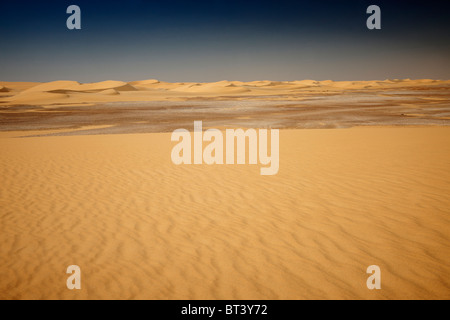 desert landscape near Oasis Dakhla, western desert, Egypt, Arabia, Africa Stock Photo