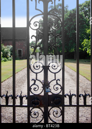 The exterior of a Stately Home. Stock Photo