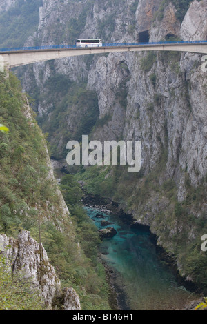 Piva Reka Piva Canyon Montenegro Stock Photo - Alamy