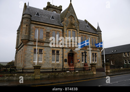 Lerwick Town hall Shetland Stock Photo