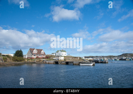Canada, Newfoundland and Labrador, Twillingate. The port area along the Kittiwake Coast. Stock Photo