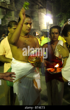 Vasanta Navaratri  Hindu festival at Sri Mariamman Temple , Bangkok Stock Photo