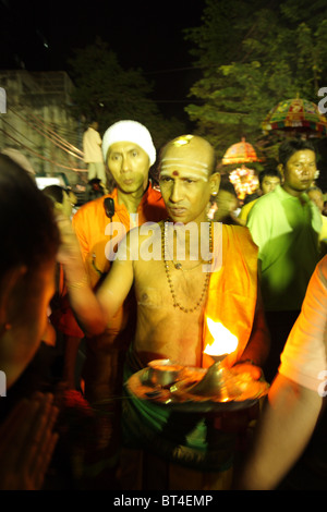 Vasanta Navaratri  Hindu festival at Sri Mariamman Temple , Bangkok Stock Photo