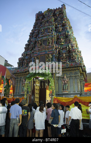 Vasanta Navaratri  Hindu festival at Sri Mariamman Temple , Bangkok Stock Photo