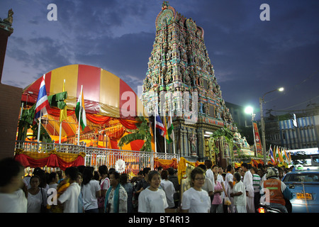 Vasanta Navaratri  Hindu festival at Sri Mariamman Temple , Bangkok Stock Photo