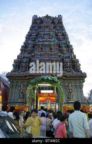 Vasanta Navaratri  Hindu festival at Sri Mariamman Temple , Bangkok Stock Photo