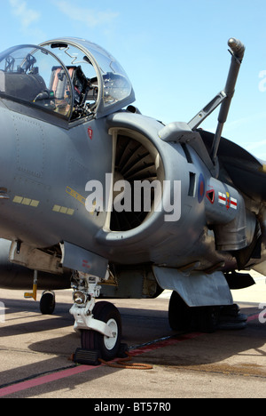 BAe HARRIER GR.9  ZG503 AIR INTAKE, INFLIGHT FUEL PROBE. Stock Photo