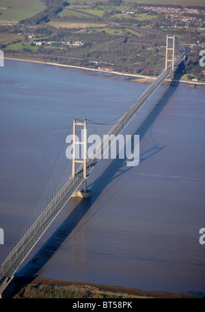Humber Bridge, Nr Hull, East Yorkshire Northern England Stock Photo