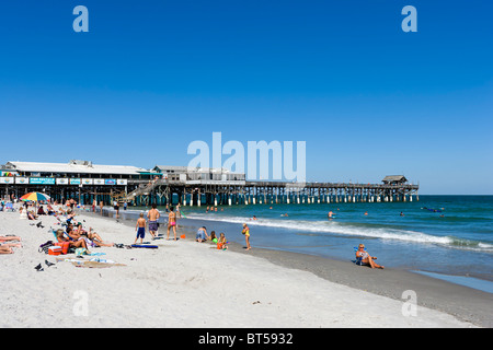 Cocoa Beach Pier, Space Coast, Florida, USA Stock Photo