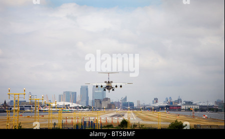 London City Airport, East London, UK Stock Photo