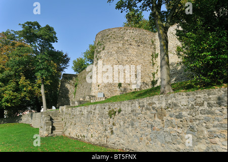 Rampart at Boulogne-sur-Mer, France Stock Photo