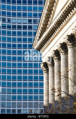 Alpha Tower and the Town Hall in Birmingham City Centre, England, UK Stock Photo