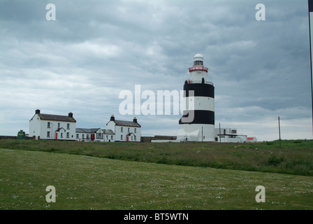 hook head lighthouse county wexford ireland eire architecture, black, blue, building, choppy, coast, cold, county, eire, europe, Stock Photo