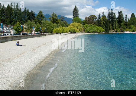 New Zealand south island Queenstown mount mountain  beautiful, beauty, bleak, blue, climbing, cold, countryside, dawn, district, Stock Photo