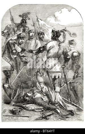 The Hundred Years' War. The Battle of Crecy August 26th, 1346 the Stock ...