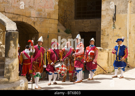 In Guardia Parade, Fort St Elmo, Valletta, Malta Stock Photo