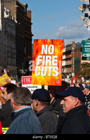 Demonstration by Public Sector Workers against Government cuts, Belfast