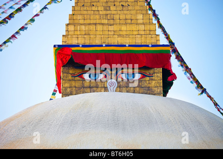 Boudhanath Stupa, Kathmandu, Nepal Stock Photo