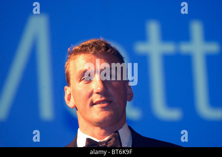 Olympic gold medalist rower Mathew Pinsent Stock Photo