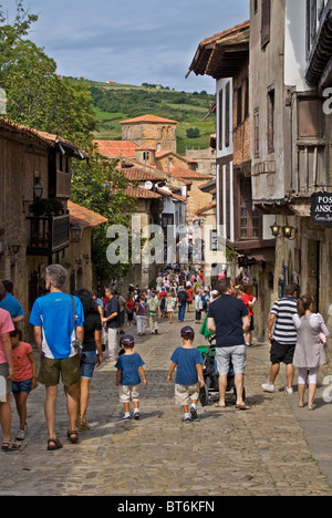 Santillana del Mar, Cantabria, Spain. Stock Photo