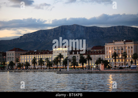 Croatia, Split, skyline, general view, seashore, Stock Photo