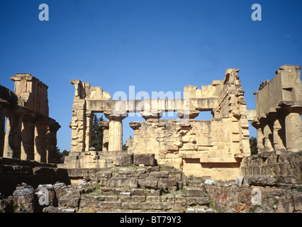 Libya Cyrene Temple of Zeus 2nd century AD Stock Photo