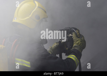 Firefighter using TIC - Thermal Imaging Camera FULLY MODEL RELEASED ...