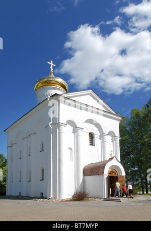 Cathedral of the Raising of the Holy Cross of the Saviour and st.Evphrosinija nunnery. Stock Photo