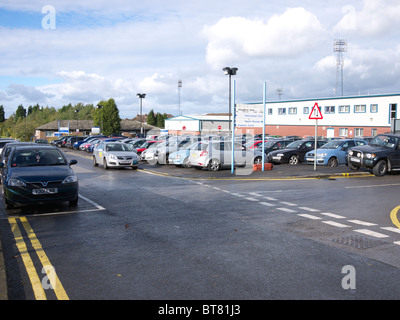 Full Car Park At The Royal Oldham Hospital Oldham Lancashire England Full Car Park At The Royal Oldham Hospital Oldham Lancashire England