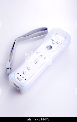 Nintendo Wii Console bluetooth controller. Stock Photo
