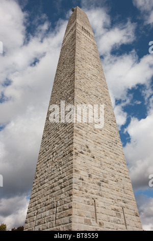 The Bennington Battle Monument, commemorating the Battle of Bennington, is the tallest structure in Vermont Stock Photo