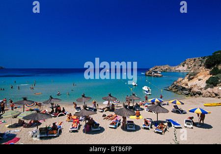 Nudist beach. Ibiza. Balearic Islands, Spain Stock Photo - Alamy