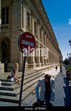 Across the square from the Grand Regent Hotel in Place de la Comedie in Bordeaux France. Stock Photo