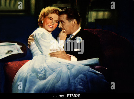 YOLANDE DONLAN, DOUGLAS FAIRBANKS JR., MISTER DRAKE'S DUCK, 1951 Stock Photo