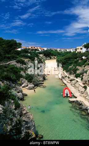 Cala Forcat, Minorca, Balearic Islands, Spain Stock Photo