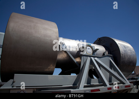 Nuclear Waste Burial at Waste Isolation Pilot Plant Stock Photo