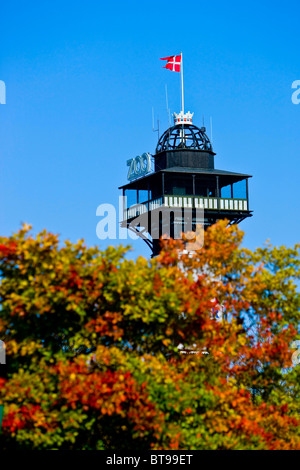 View to the Zoo Tower, Copenhagen, Denmark, Europe Stock Photo