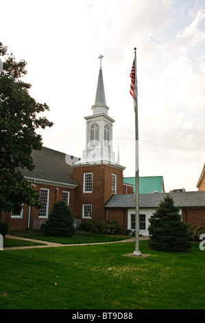 Oakton Methodist Church, Oakton, Fairfax County, Virginia Stock Photo