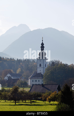 Pilgrimage church of Maria Elend in the Rosental valley, Carinthia, Austria, Europe Stock Photo