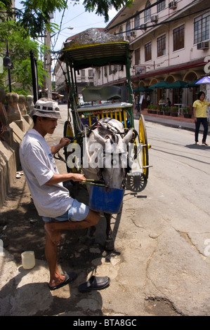 streetscene of intramuros in philippines Stock Photo